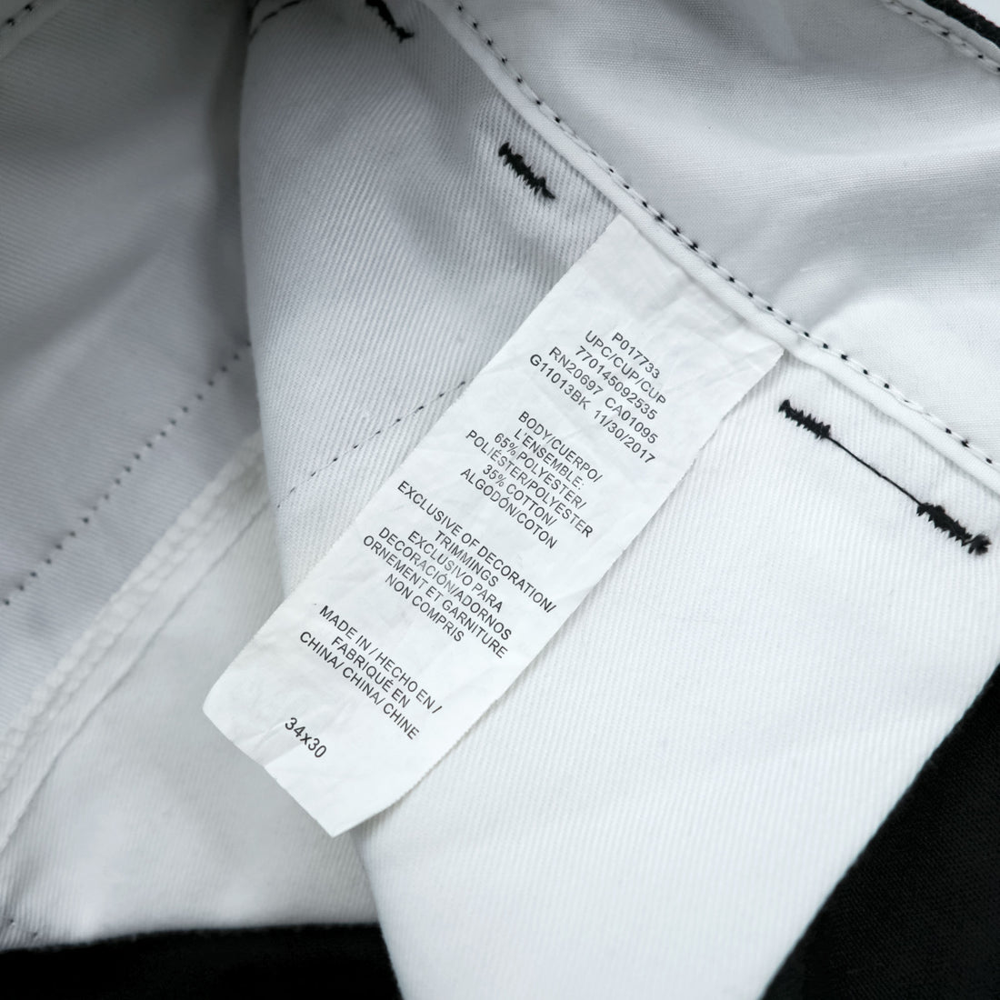 Dickies 874 チノパンツ ワークパンツ L ブラック T/C ツイル G11013BK