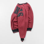 LEGENDS ATHLETIC 90年代 USA製 ヴィンテージ カレッジ スウェット トレーナー L ボルドー リブライン LEGENDS NCAA ARKANSAS