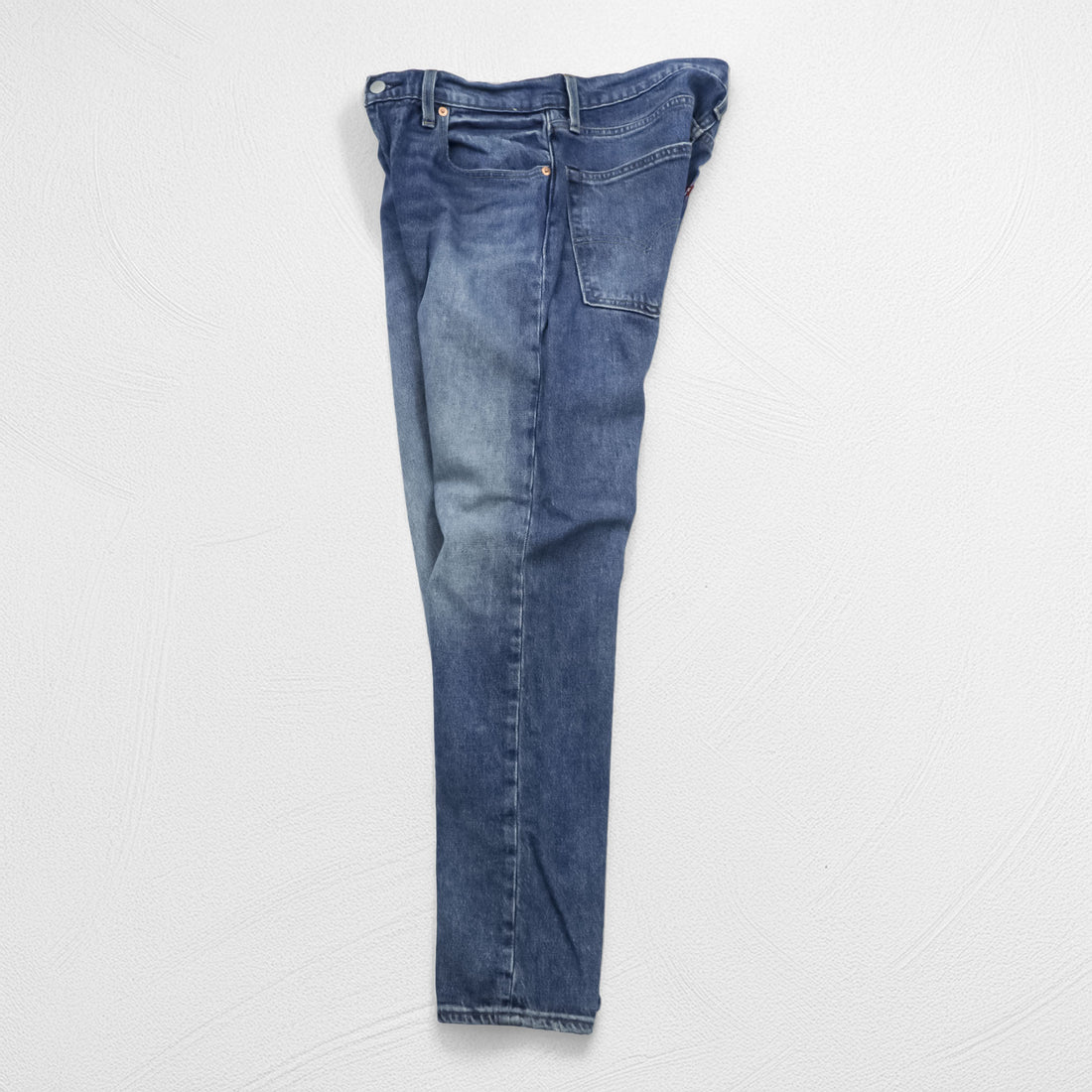 Levi Strauss Denim Pants Jeans M Stretch Blue HI-BALL ROLL MEN JEANS Big E 57783-0025