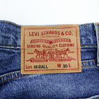 Levi Strauss Denim Pants Jeans M Stretch Blue HI-BALL ROLL MEN JEANS Big E 57783-0025