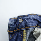 Levi Strauss Denim Pants Jeans M Stretch Blue HI-BALL ROLL MEN JEANS Big E 57783-0025