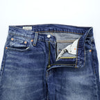 Levi Strauss Denim Pants Jeans M Stretch Blue HI-BALL ROLL MEN JEANS Big E 57783-0025