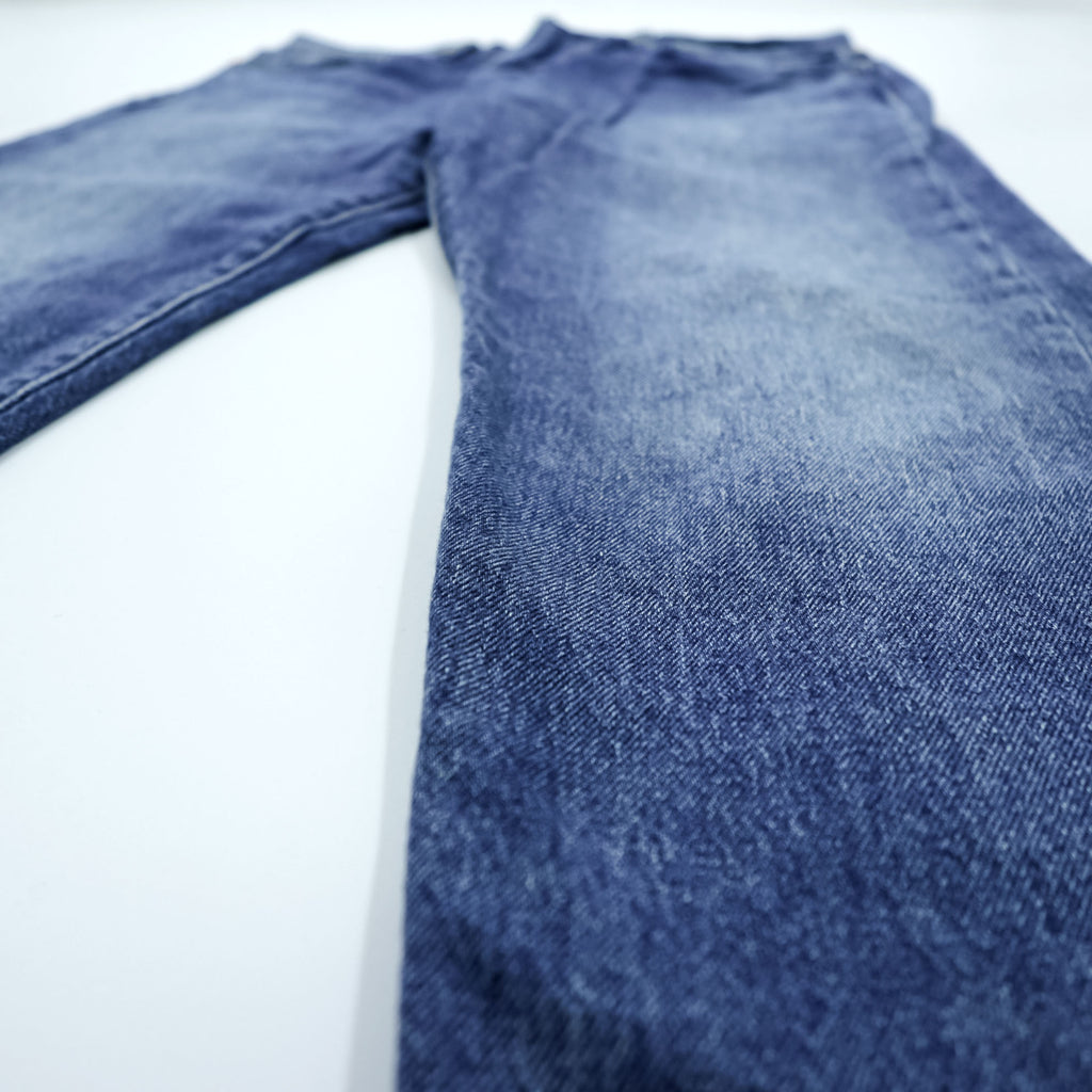 Levi Strauss Denim Pants Jeans M Stretch Blue HI-BALL ROLL MEN JEANS Big E 57783-0025