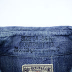 BUZZ RICKSON'S Japan-Made Chambray Shirt, Size M, Blue