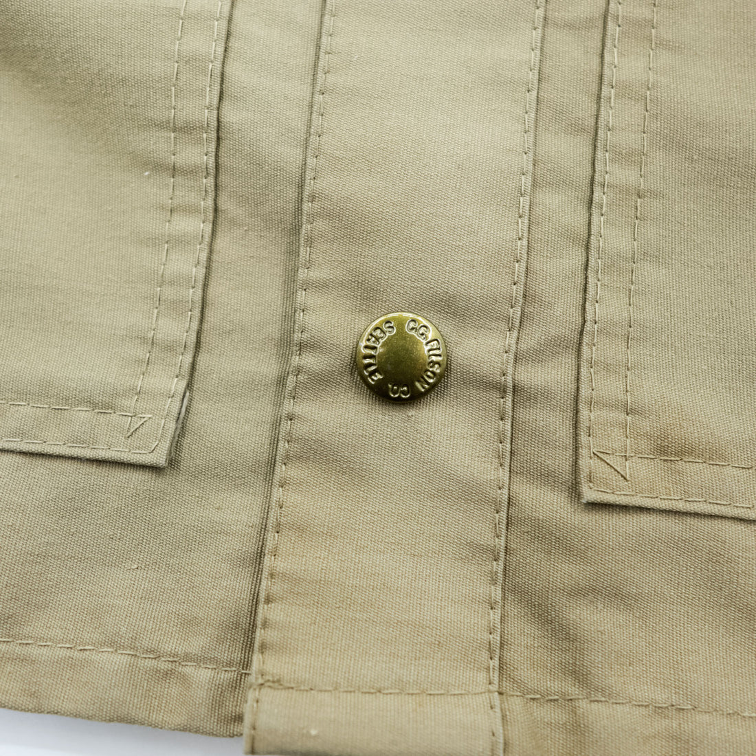 C.C. FILSON CO. 80年代 ヴィンテージ サファリジャケット ハンティングジャケット L ベージュ スナップボタン