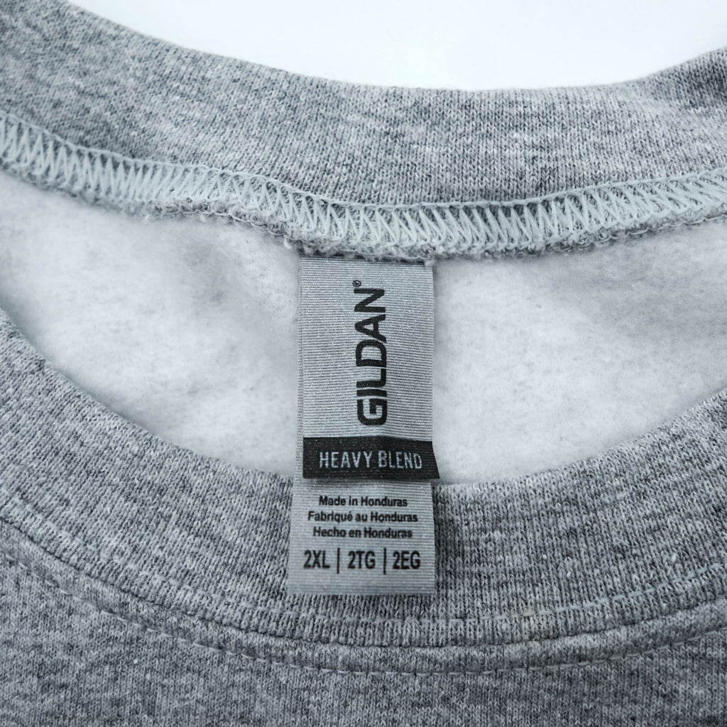 GILDAN Heavy Blend カレッジ スウェット トレーナー XXL グレー GREEN BOBCATS GAME DAY