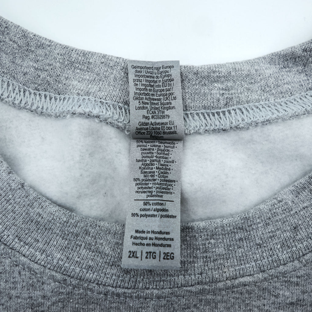 GILDAN Heavy Blend カレッジ スウェット トレーナー XXL グレー GREEN BOBCATS GAME DAY