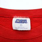 CSA 90年代 USA製 ヴィンテージ スウェット トレーナー L レッド コットン HOUSTON TEXANS