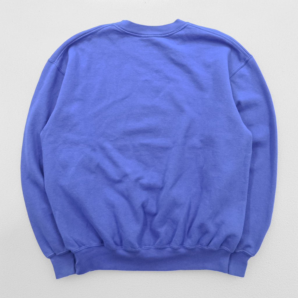 FRUIT OF THE LOOM スウェット トレーナー M ブルー ヨーロッパライン AMALFI ITALIA アンカー モロッコ製