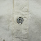 FOB FACTORY 日本製 US ARMY ミリタリー プルオーバーシャツ ジャケット XL ナチュラル ホワイト F2443