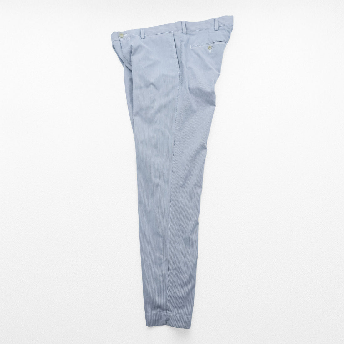 Polo Ralph Lauren シアサッカー ストライプ スラックス パンツ L ブルー ホワイト