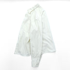 BUZZ RICKSON'S 日本製 シャンブレー ワークシャツ S ホワイト 生成り 胸ポケット コットン