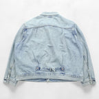 Levi's PREMIUM 大戦モデル 1st ビッグE ダメージ加工 デニム トラッカージャケット Gジャン XL シンチバック TYPE 1 短丈 ダブルプリーツ A3174-0006