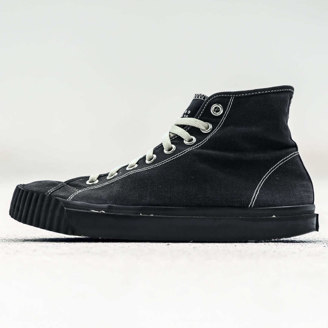 Maison Margiela タビ キャンバス ハイ 足袋 ハイカットスニーカー 26cm キャンバス ブラック 22 S37WS0577