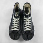 Maison Margiela タビ キャンバス ハイ 足袋 ハイカットスニーカー 26cm キャンバス ブラック 22 S37WS0577