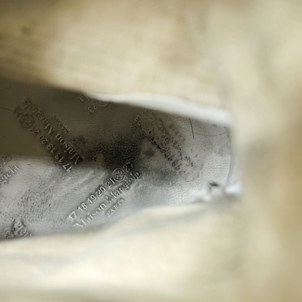 Maison Margiela タビ キャンバス ハイ 足袋 ハイカットスニーカー 26cm キャンバス ブラック 22 S37WS0577