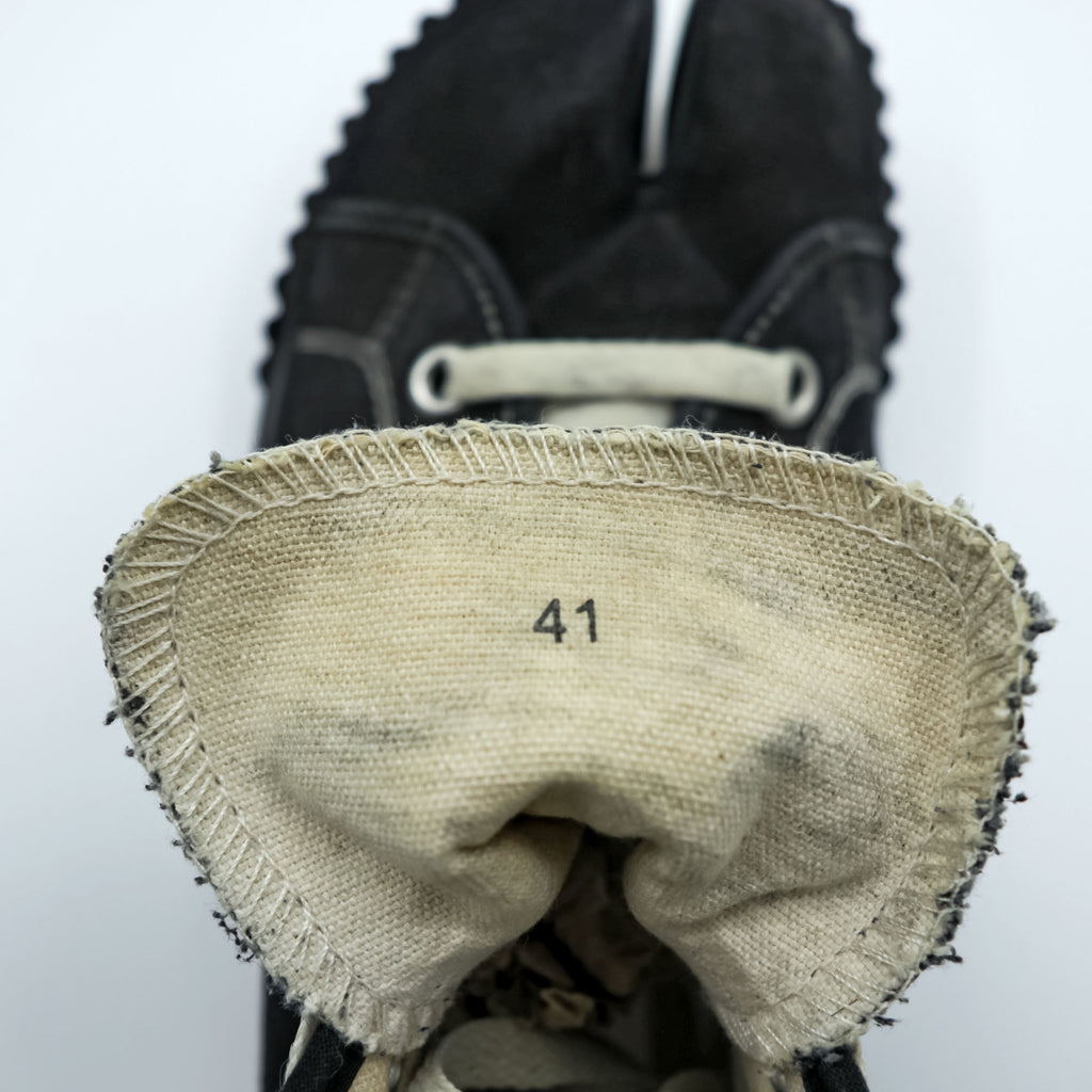 Maison Margiela タビ キャンバス ハイ 足袋 ハイカットスニーカー 26cm キャンバス ブラック 22 S37WS0577