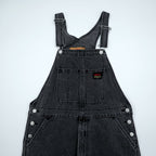 Levi's ユーズド加工 ブラックデニム オーバーオール サロペット M グレー 79107-0006