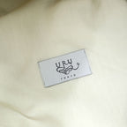 URU TOKYO プルオーバーブルゾン レイヤードジャケット S ベージュ リネン 短丈 PULLOVER LAYERED BLOUSON 22SCL01 日本製