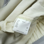 URU TOKYO プルオーバーブルゾン レイヤードジャケット S ベージュ リネン 短丈 PULLOVER LAYERED BLOUSON 22SCL01 日本製