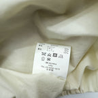 URU TOKYO プルオーバーブルゾン レイヤードジャケット S ベージュ リネン 短丈 PULLOVER LAYERED BLOUSON 22SCL01 日本製