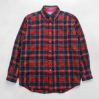 PENDLETON Flannel Shirt M Checked Red, Navy, Green