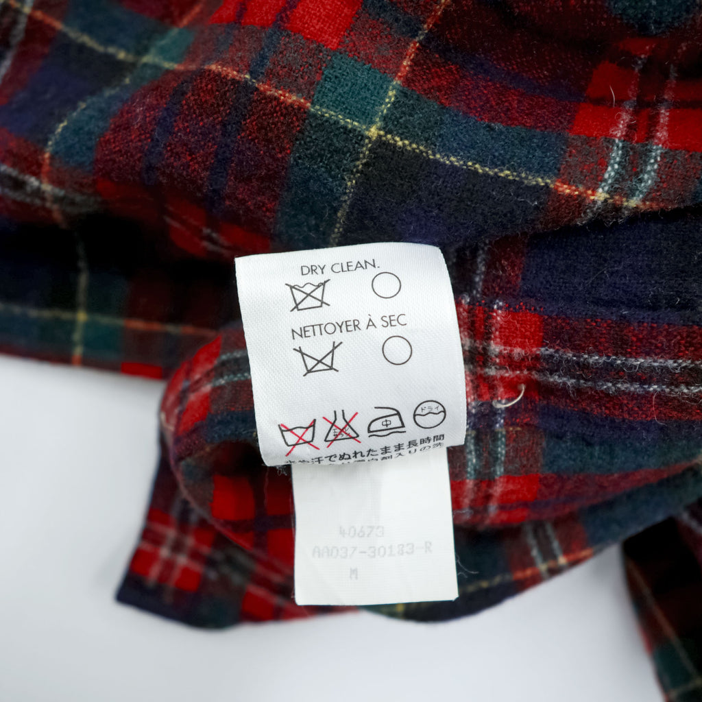 PENDLETON Flannel Shirt M Checked Red, Navy, Green