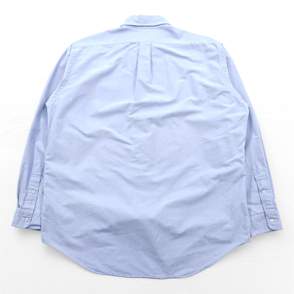 Ralph Lauren 90s Classic Fit Oxford Button-Down Shirt Small Pony Embroidered Blue L
