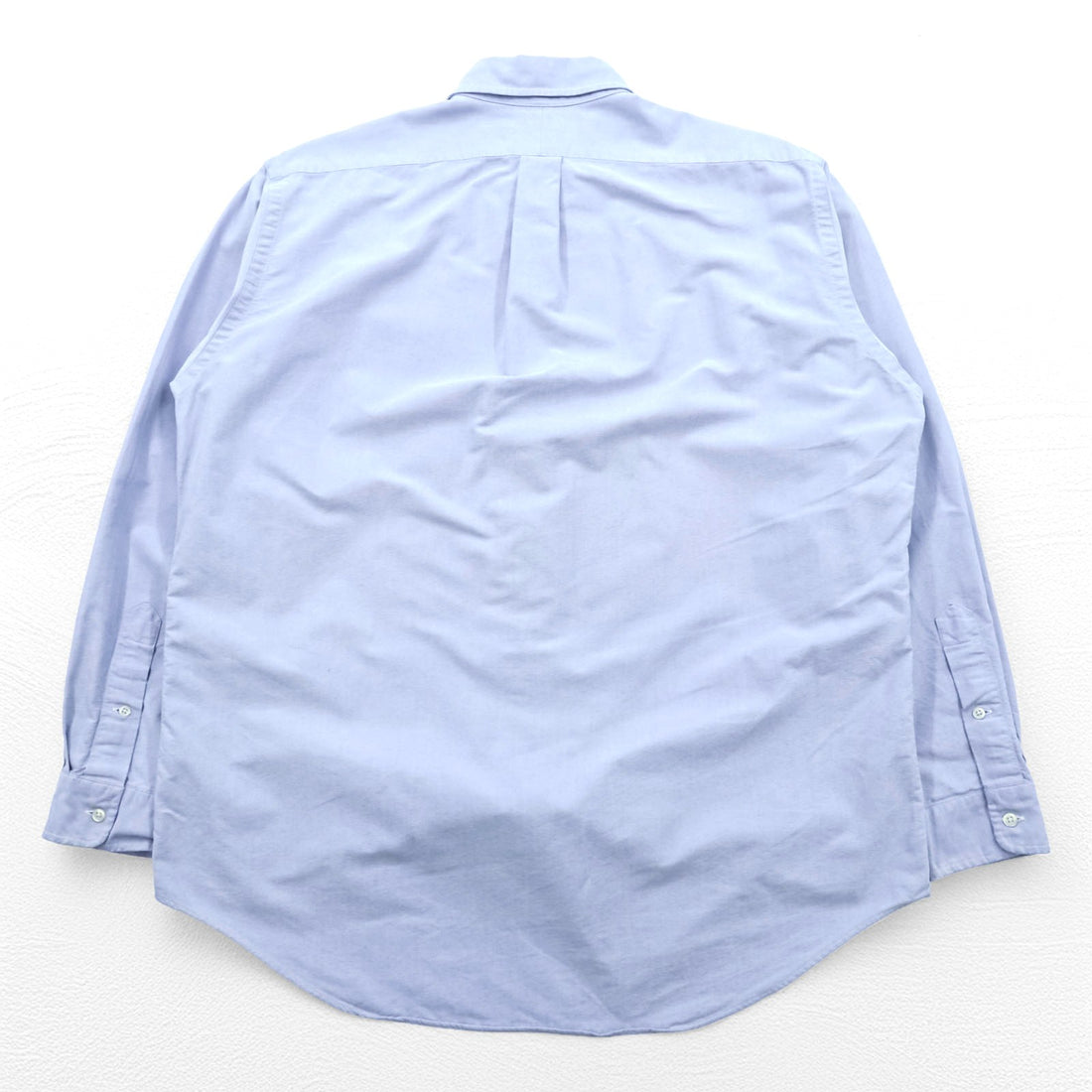 Ralph Lauren 90s Classic Fit Oxford Button-Down Shirt Small Pony Embroidered Blue L