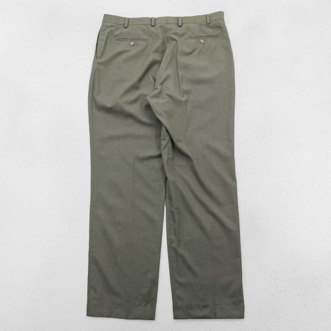 Ralph Lauren 90年代 2タック ワイド スラックス パンツ L ブラウン レーヨン WASHABLE