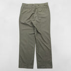 Ralph Lauren 90年代 2タック ワイド スラックス パンツ L ブラウン レーヨン WASHABLE