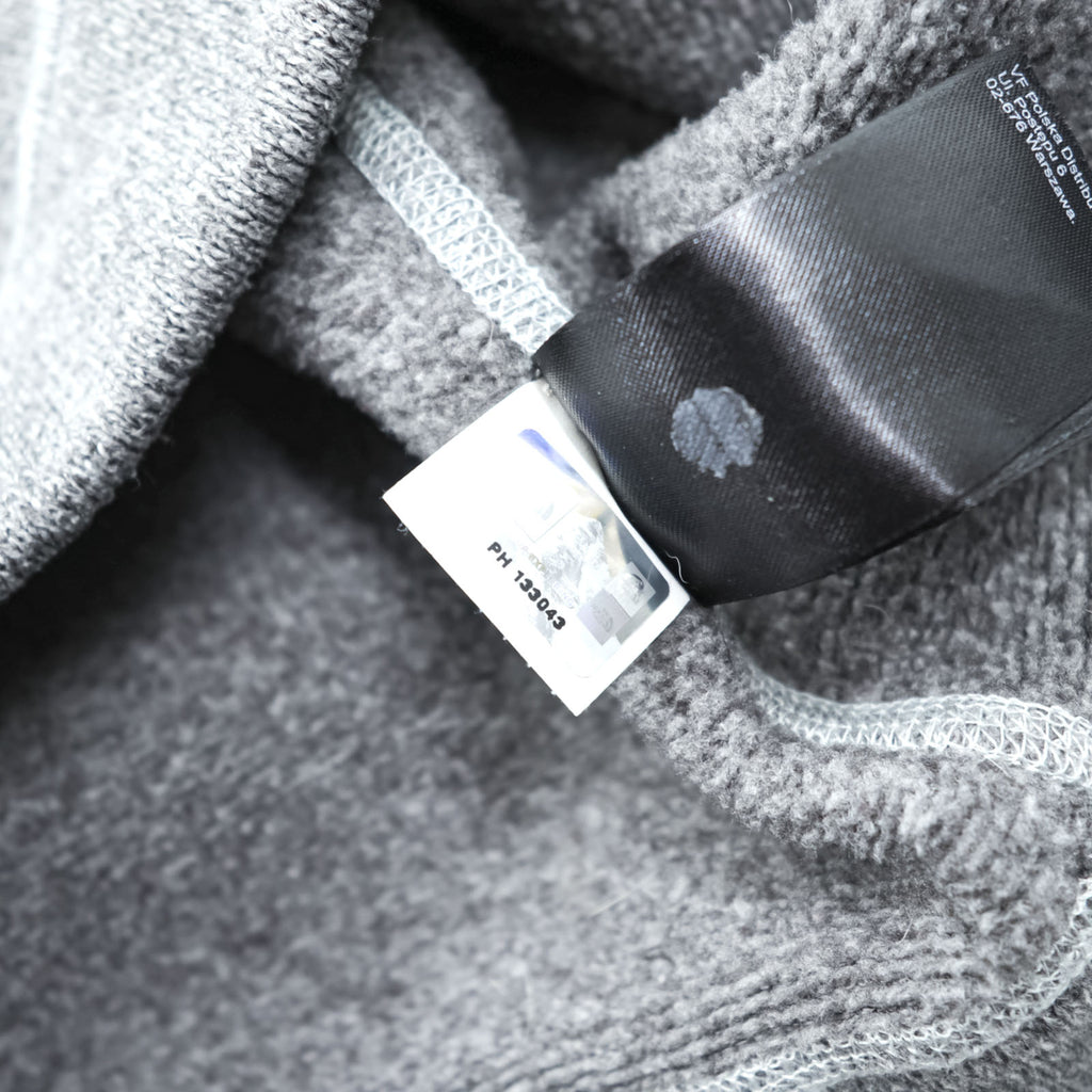 The North Face Crewneck Sweatshirt Grey L Embroidered Logo V-Stitch Pullover