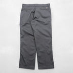 Dickies 874 オリジナルフィット チノパンツ L グレー コットン FLEX