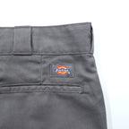 Dickies 874 オリジナルフィット チノパンツ L グレー コットン FLEX