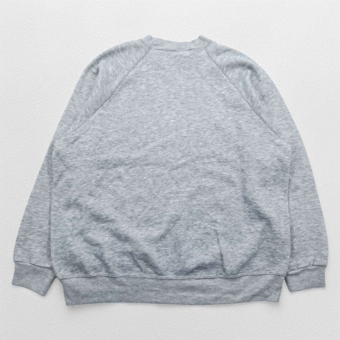 80年代 USA製 ヴィンテージ BW BASETT-WALKER スウェット トレーナー L グレー ラグラン コットン