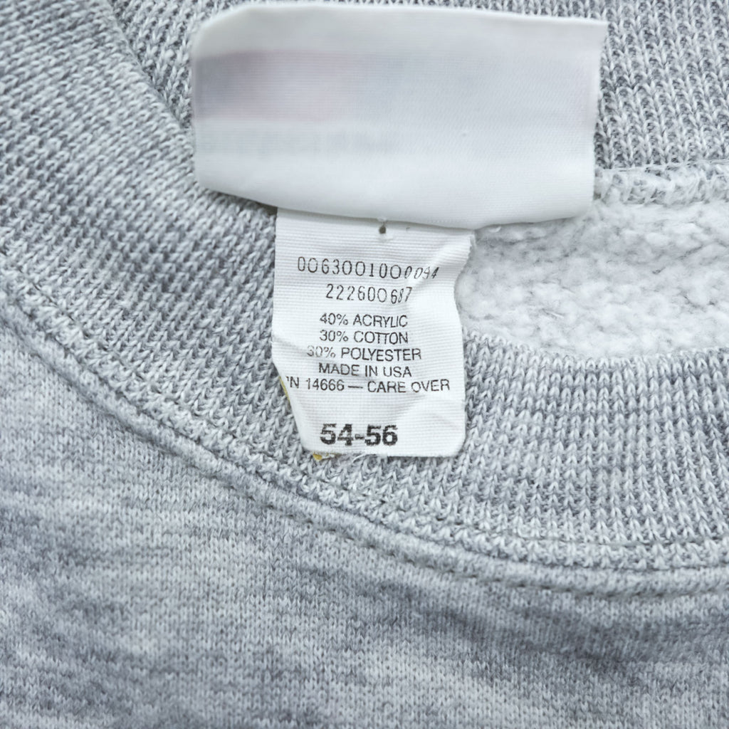 80年代 USA製 ヴィンテージ BW BASETT-WALKER スウェット トレーナー L グレー ラグラン コットン