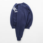 Vintage 90s SOFFE Air Force Sweatshirt Navy Blue Size L Made in USA V-Gusset Military