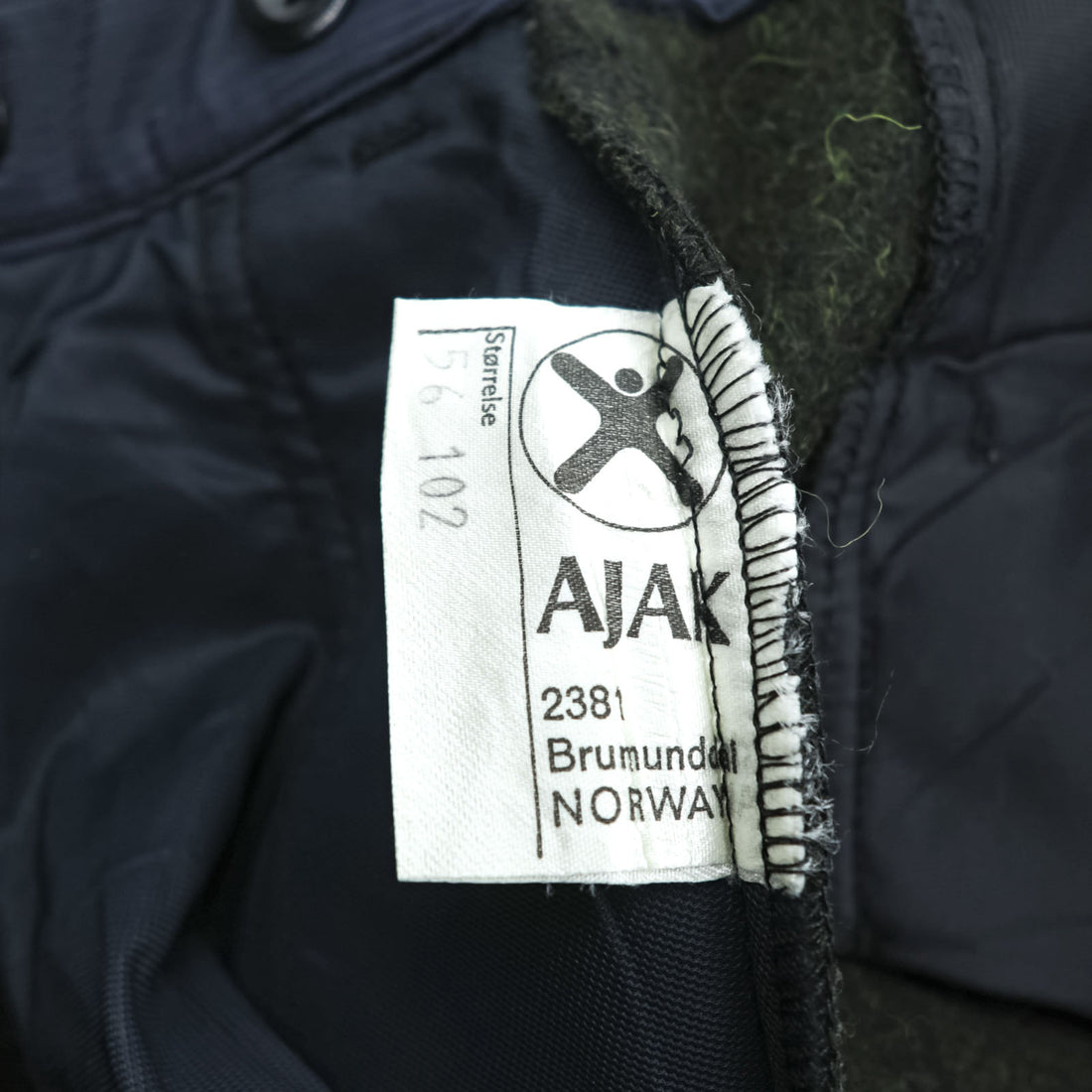 70s Vintage AJAK Norway Wool Knickerbocker Pants Dark Olive Model 487 Brumunddal Buckle Cuff
