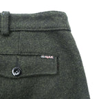 70s Vintage AJAK Norway Wool Knickerbocker Pants Dark Olive Model 487 Brumunddal Buckle Cuff