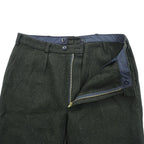 70s Vintage AJAK Norway Wool Knickerbocker Pants Dark Olive Model 487 Brumunddal Buckle Cuff