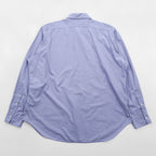 Polo Ralph Lauren 90s Regular Collar Shirt, Size XL and up, Blue, with Andrew Small Pony Embroidery