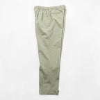 LANDS' END 2タック ワイド チノパンツ M ベージュ TRADITIONAL FIT コットン