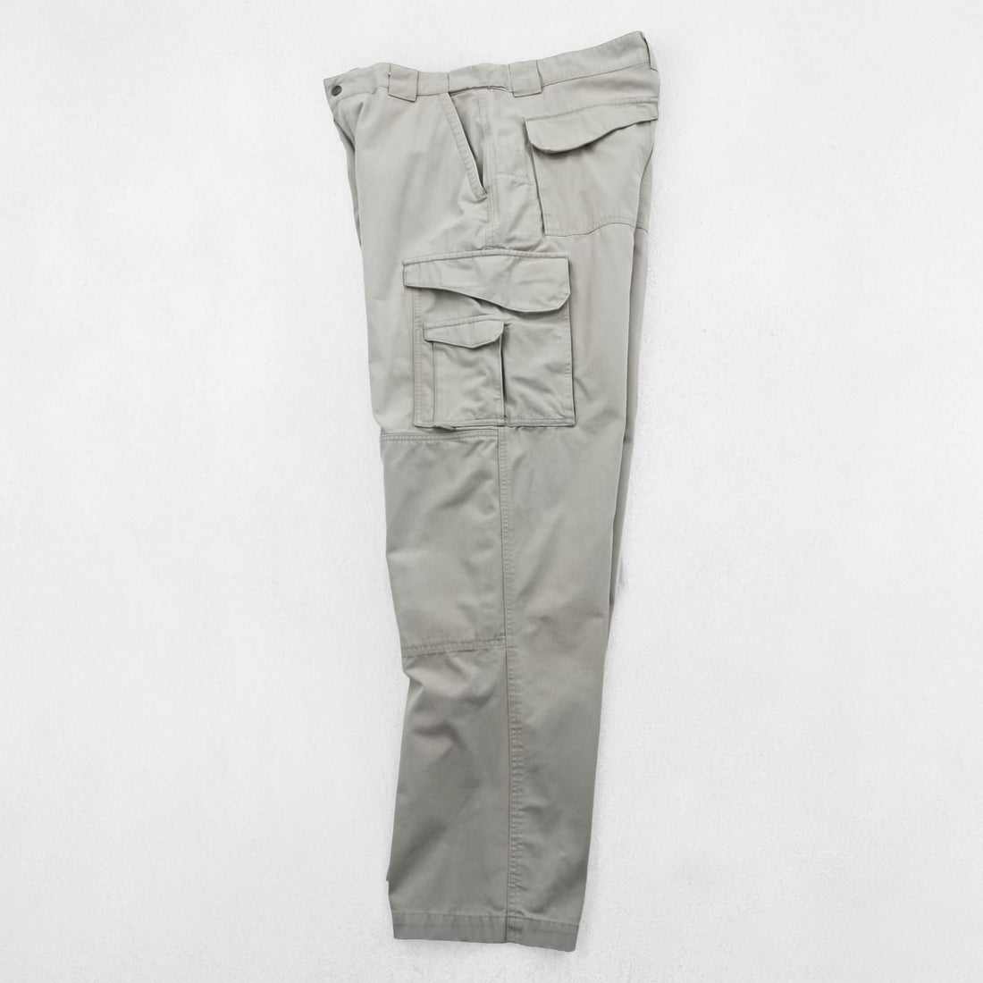 TRU-SPEC Double Knee Tactical Cargo Pants L Beige Military Cotton