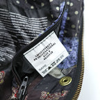 Barbour × Paul Smith INTERNATIONAL オイルド モーターサイクルジャケット S ワックスドコットン 襟コーデュロイ ベルト付 ダブルジップ エポレット