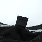 HUGO BOSS Crew Neck Sweatshirt L Black Cotton Logo Embroidery