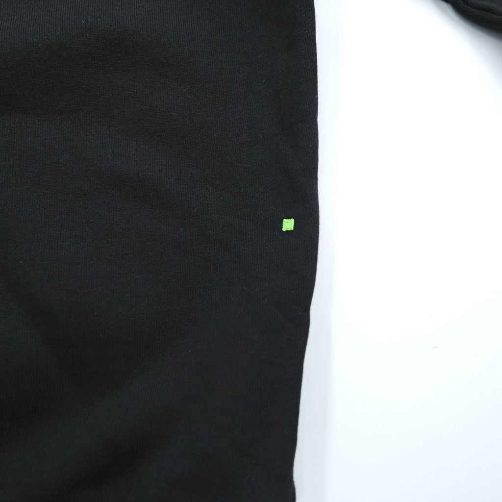 HUGO BOSS Crew Neck Sweatshirt L Black Cotton Logo Embroidery