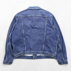 ARMANI JEANS 90年代 イタリア製 デニムジャケット Gジャン XL インディゴ ブルー ユーロヴィンテージ