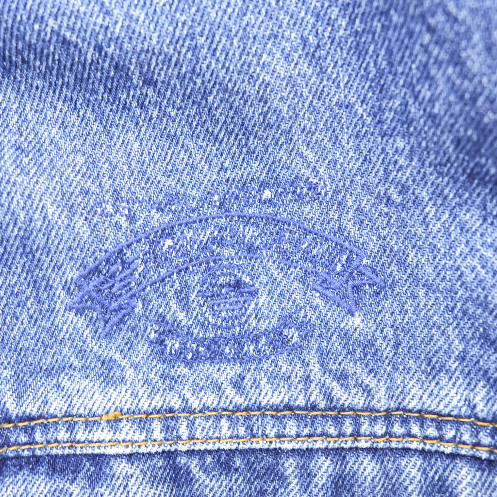 ARMANI JEANS 90年代 イタリア製 デニムジャケット Gジャン XL インディゴ ブルー ユーロヴィンテージ