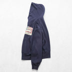 DENIM & SUPPLY RALPH LAUREN American Flag Hoodie L Navy Kangaroo Pocket