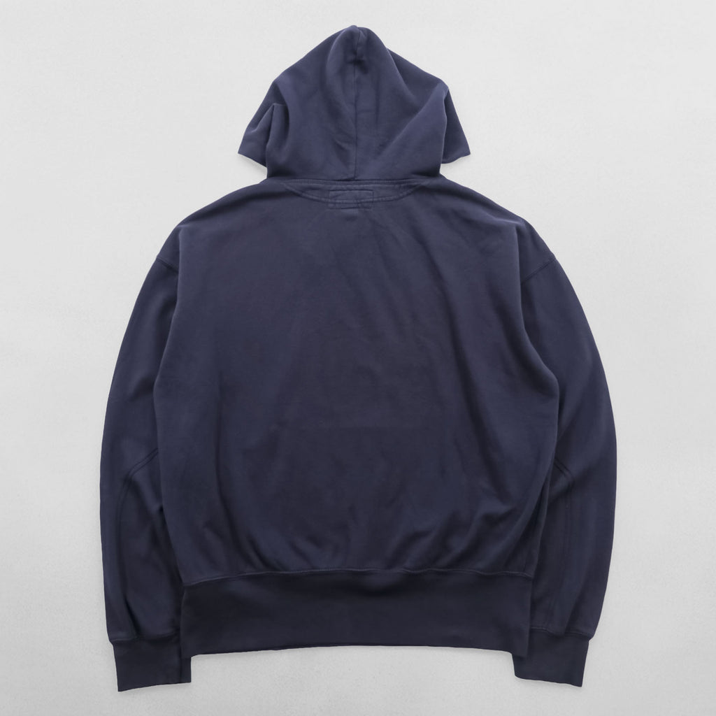 DENIM & SUPPLY RALPH LAUREN American Flag Hoodie L Navy Kangaroo Pocket